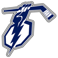 Tampa Bay Lightning Twig Logo #7 Hockey Sticker Waterproof Vinyl Decal Die-Cut