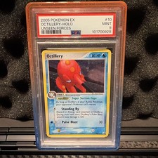 ✅ 2005 POKEMON EX UNSEEN FORCES #10 OCTILLERY-HOLO PSA 9 | MODERN CERT  on eBay