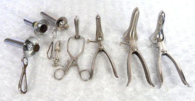 LOT OF 8 VMUELLER, DIPLOMAT, JARITT, SKLAR RECTAL SPECULA