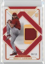 2025 National Treasures Treasured Threads Holo Gold 8/10 Rhett Lowder 19n6