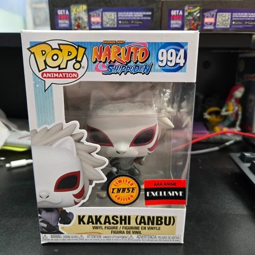 FUNKO POP KAKASHI ANBU NARUTO SHIPPUDEN AAA ANIME EXCLUSIVE CHASE