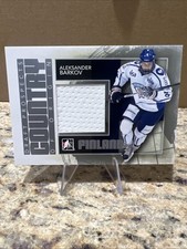 2013 ITG - Country of Origin Draft Aleksander Barkov JERSEY PATCH Finland Hockey