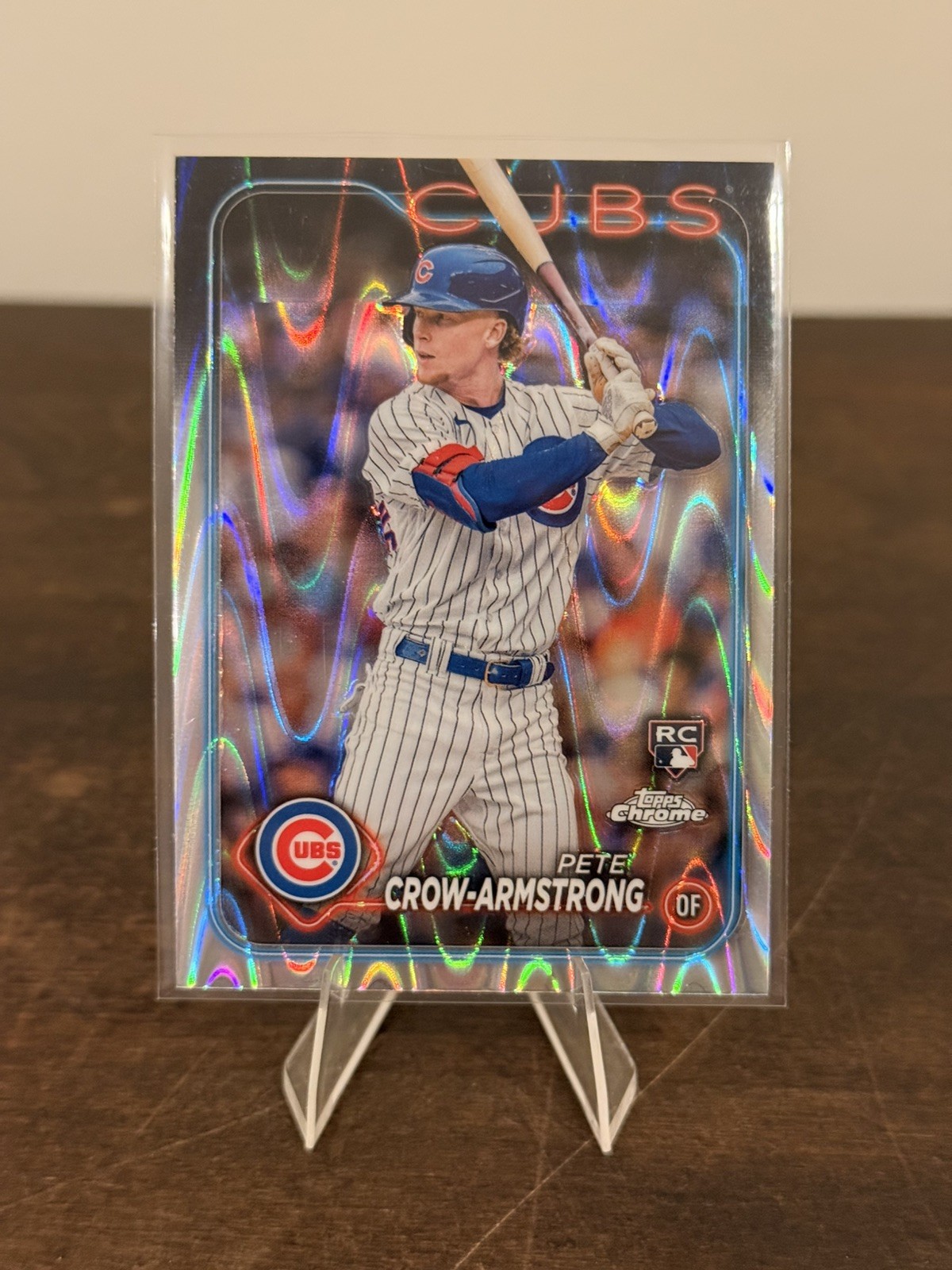 2024 Topps Chrome - Pete Crow-Armstrong #16 RayWave Refractor (RC)