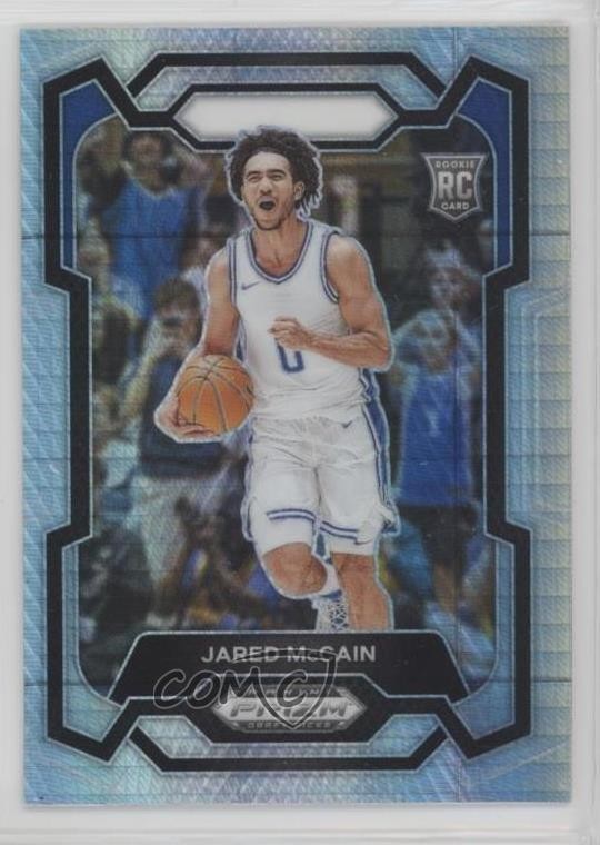 2024-25 Panini Prizm Draft Picks Hyper Prizm Jared McCain #35 1u6
