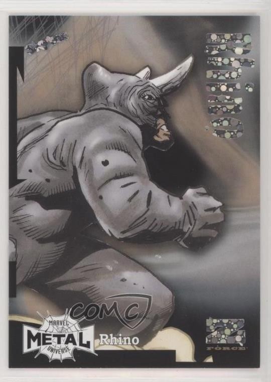 2022 Marvel Metal Universe Spider-Man Z-Force Spectacular Rave /25 Rhino bq7