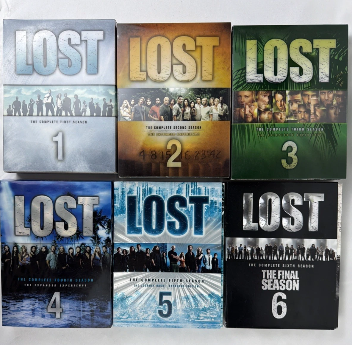 Lost Season 1 6 DVDs & Blu-ray Discs for sale - eBay