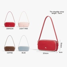 MOSSDOOM Bag Rectangle Shoulder For Women Simple Korean Style Sola bag
