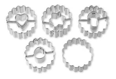 Dr. Oetker Mini-Linzer Ausstecher-Set - 5-teilig (1062)