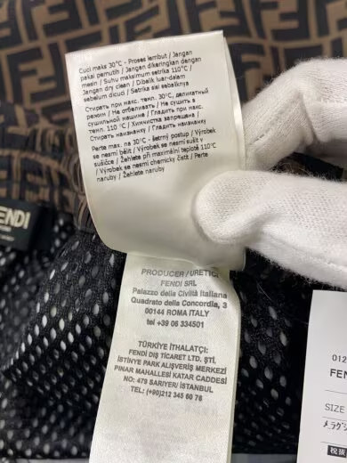 FENDI/Zucca//Jeans/Size 48/Polyester/Brown/All-over Print/FAB527 A797 thumbnail 7