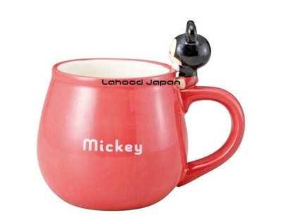 Disney Mickey Mouse yululun Yururun figure included mug large approx. 340ml