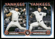 2024 Topps Update Series-Clayton Andrews, Josh Maciejewski #US163 (RC) 
