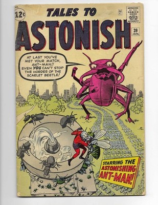 Tales To Astonish 39 1963 Marvel Comics VG 4.0 1st App Scarlet Beetle Ant-Man
