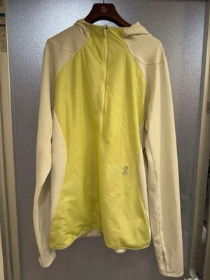 On x POST ARCHIVE FACTION PAF Trail Hoodie Size L Yellow Off-White