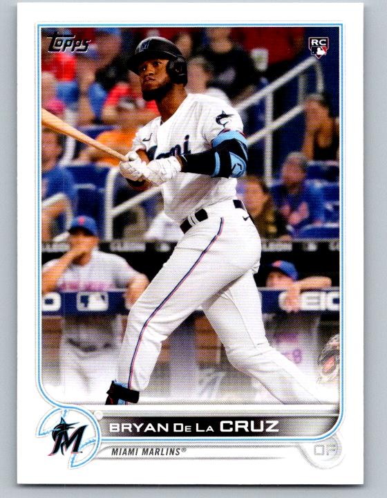 2022 Topps 1st Edition #22 Bryan De La Cruz Rookie