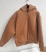 J763H CornerStone - Duck Cloth Hooded Work Jacket  NEW without tags