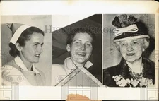 Press Photo Wives of War Regime Agencies Leaders of the United States