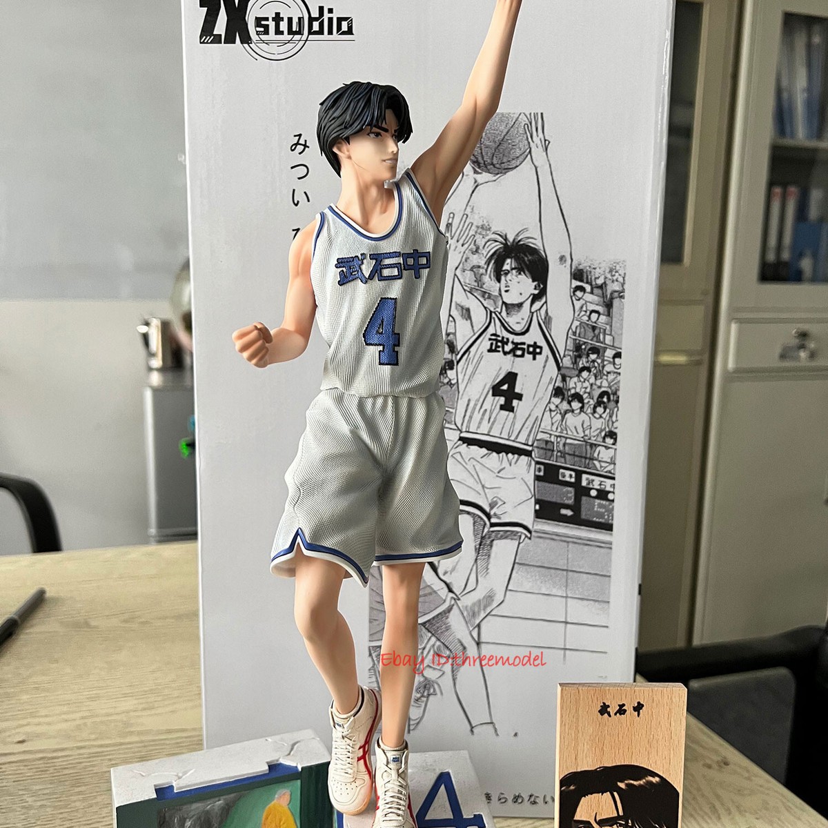 ZX Studio 1/6 ZXFL001 SLAM DUNK Hisashi Mitsui Painted
