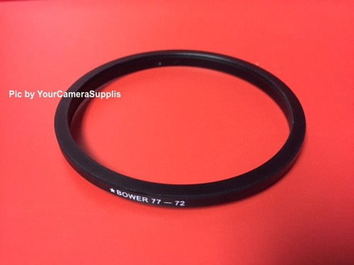 1(ONE) STEP-DOWN ADAPTER-RING (77mm Male to 72mm Female) 77-72mm 77-72 mm, BOWER - Picture 5 of 9