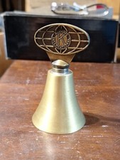 Kiwanis International Brass Tone Bell 3"