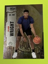 2022 Skybox Metal Universe Champions Kijani Wright #008 Basketball (V)