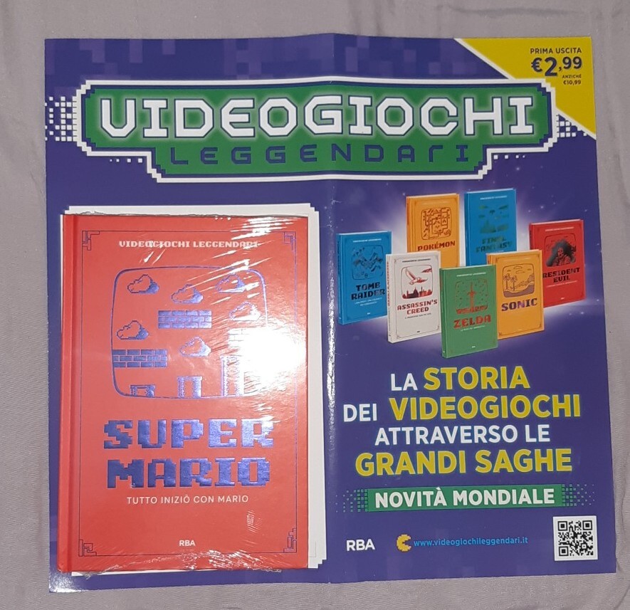 Legendary Video Games Super Mario Newsstand 1 First Release RBA Book ...