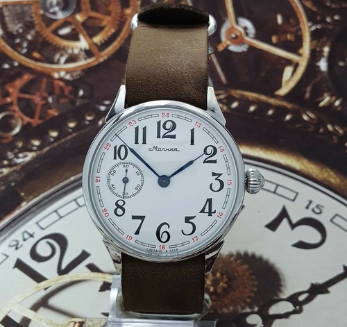Vintage Watch USSR Marriage 3602 Soviet Mens Wristwatch mechanism MOLNIJA ChK-6 - Picture 3 of 12