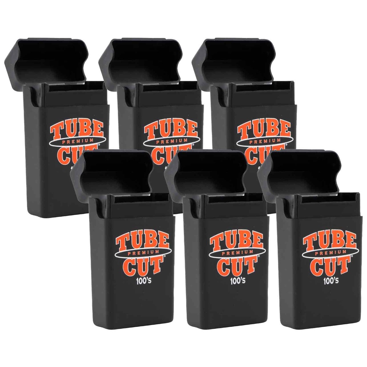 Gambler Tube Cut Strong Box Cigarette Case - 100mm Long's 100's Size (6  Boxes)