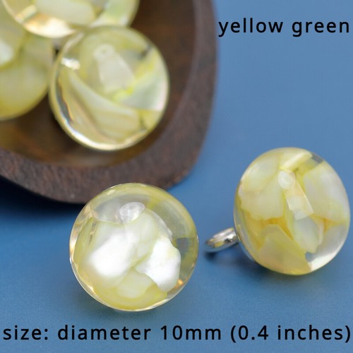10pcs Resin Clear Frog Buttons Sequins Material for Tang Suit Hanfu Decor Retro - Picture 20 of 24