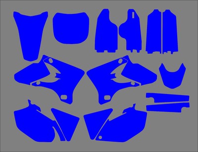 Motorcycle Decals, Emblems & Flags Yamaha YZ WR 125 250 MX Motocross