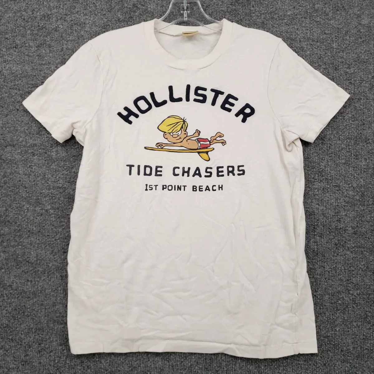 hollister white shirt mens
