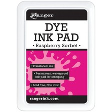 Ranger Dye Ink Pad, 3x2 inches - Fade-Resistant, Waterproof, Water-Based,1Pkg