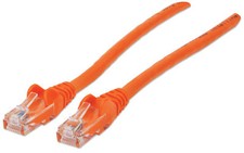 Intellinet Cavo di rete Patch in Rame Cat. 6 Arancio UTP 2 mt