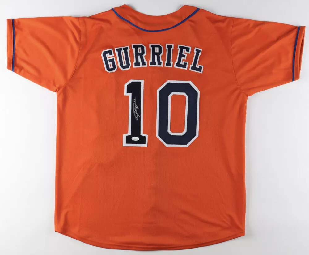 Yuli Gurriel Signed Houston Astro Jersey (JSA COA) 2017 World Champ 1st  Baseman