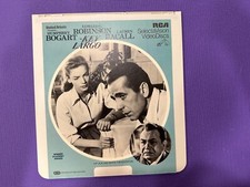RCA CED Videodisc “Key Largo” starring Humphrey Bogart in PERFECT condition!