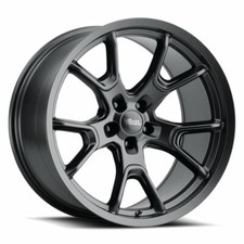 4x New Voxx 20x9 5x115 20 50th Anniversary Matte Black Wheels