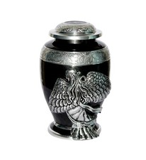 Classic Angel Wings Urn for Human Ashes Adult Cremation Urns with Velvet Bag 10"