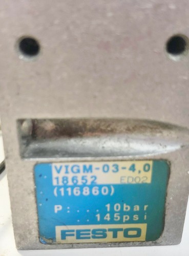 VIGM-03-4,0 Manifold Connector Festo #100386 - Picture 7 of 7