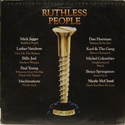 LP Mick Jagger, Billy Joel, Kool & The Gang, Ruthless People : The OST Epic