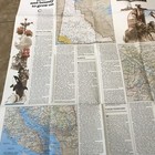 Vintage 1978, British Columbia/Alberta/Yukon Map By National Geographic Magazine — photo 5