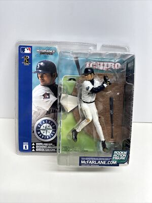 2002 McFarlane's SportsPicks Series 1 Ichiro Figure mlb rookie action figure 