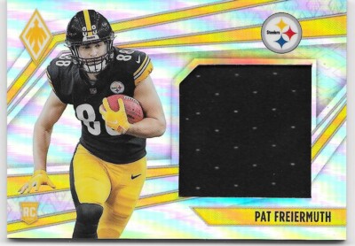 2021 Panini Phoenix Pat Freiermuth 065/199 Rookie Jumbo Material #RJM-PFR