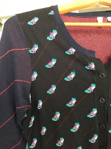 61. Anthropologie Moth Navy Willy Fox 