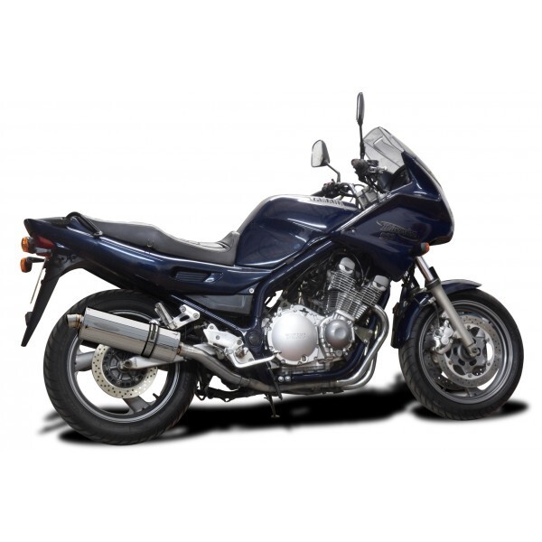 Silencieux inox pour Yamaha XJ 900 Diversion 1994-2003 : l'échappement haut de gamme en acier brossé