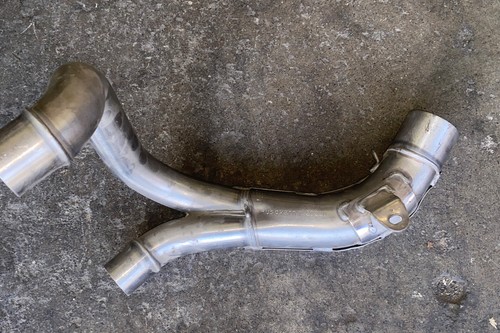 Husqvarna WXE/WXC/TE / TC 350/410/610 Exhaust Mid Section , 1993-98 USED/NEW - Picture 4 of 5