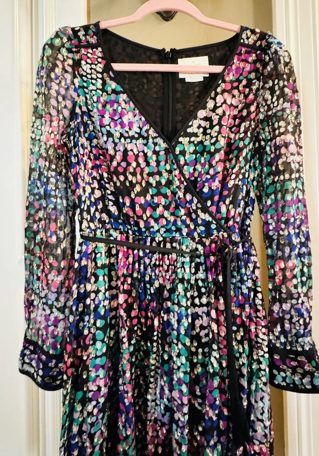 Abito a punti metallici Kate Spade taglia 0