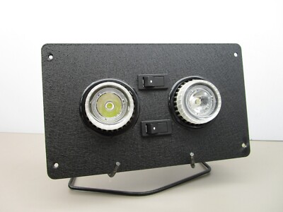 New Flyer  6446774  Reading Lamp Assembly  2 Adjustable Lights  4-3/4'' x 7-7/8''