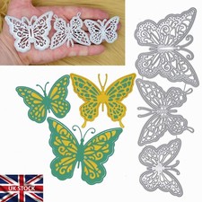 3er Set Deko Schmetterlinge Metall Stanzforme...