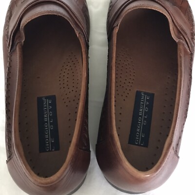 Giorgio Brutini LE Glove Tassel Kiltie Woven Loafers Gordy  display picture 1