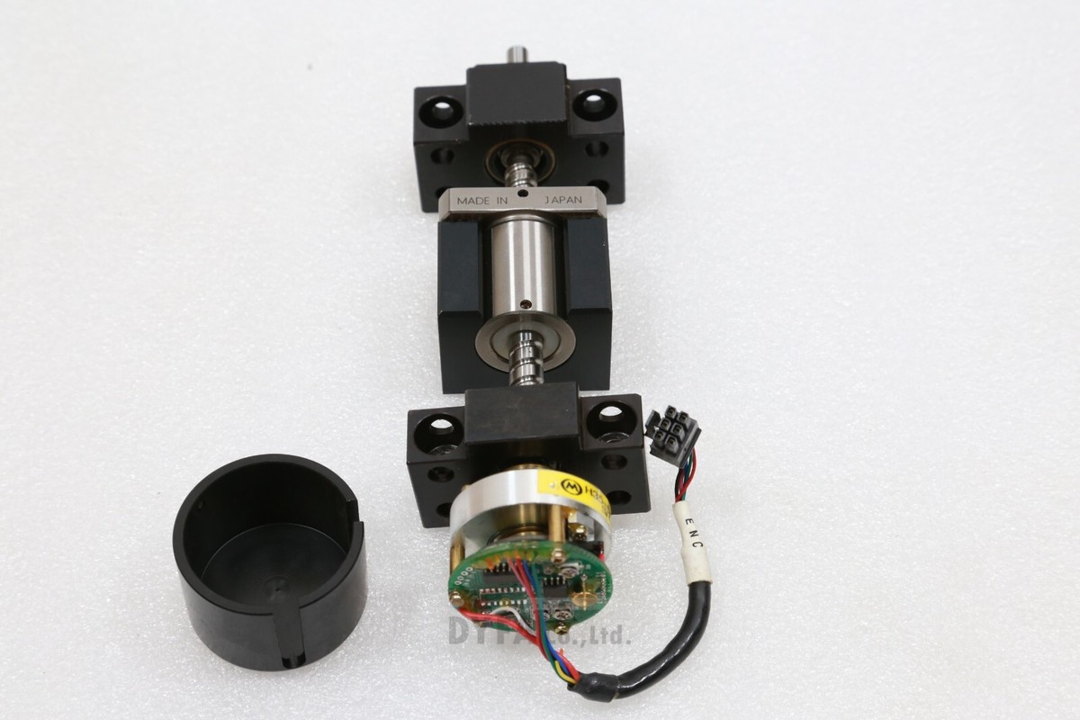 ISSOKU Used Ground Ball Screw GTR0805+145L , Encoder H35-6-2500VL