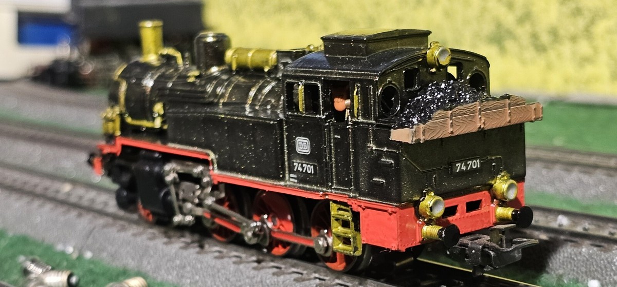 Loc. à vapeur Märklin 3095 DB 74 701 | Acheter sur